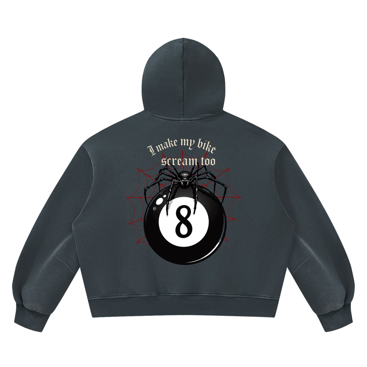 My bike screams too Fleece Hoodie