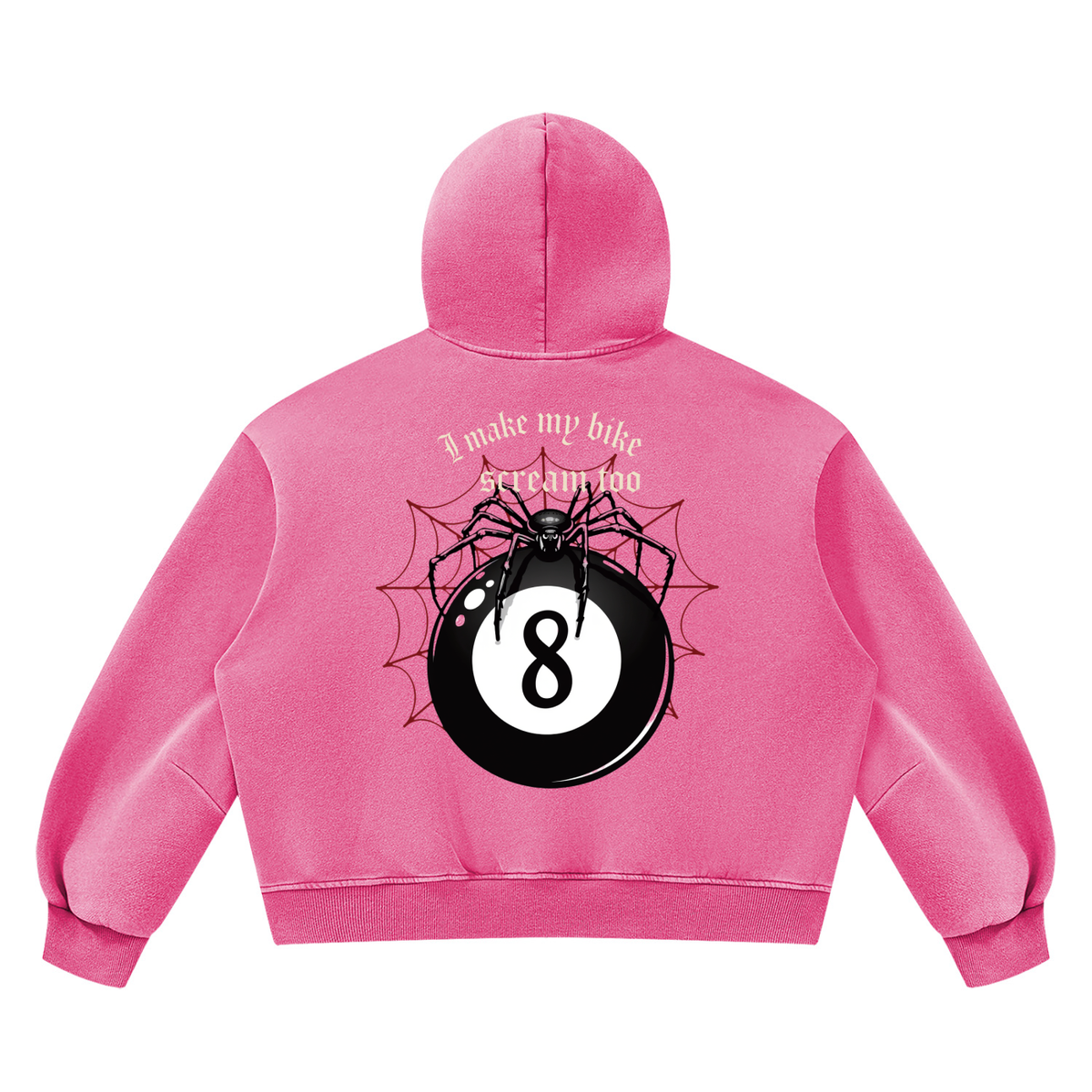 My bike screams too Fleece Hoodie