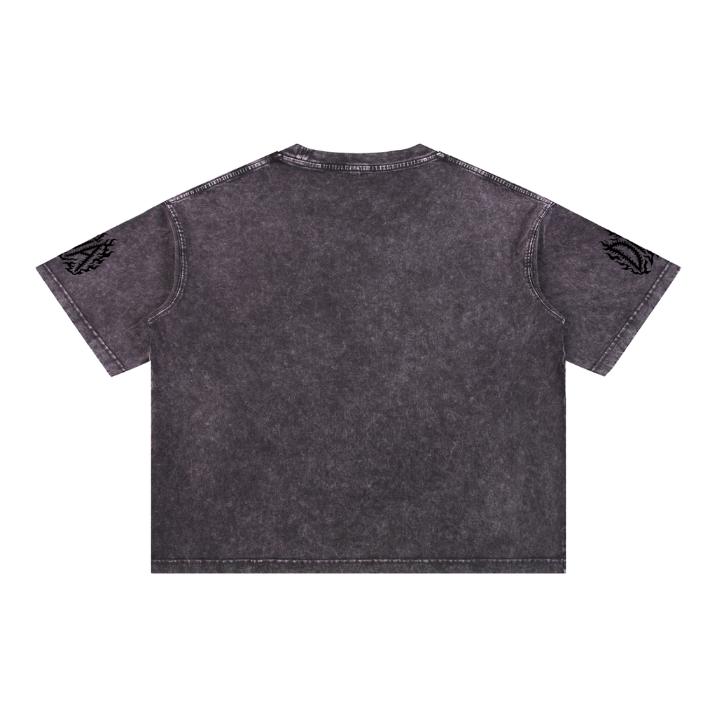 DIVA Mineral Wash Boxy Cotton T-Shirt