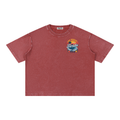 FLORIDA LIFE Mineral Wash Boxy Cotton T-Shirt