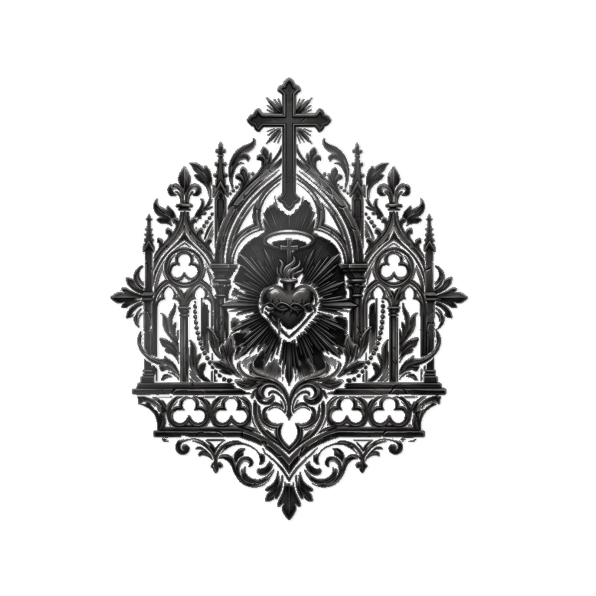 Heart of Christ UV DTF Sticker