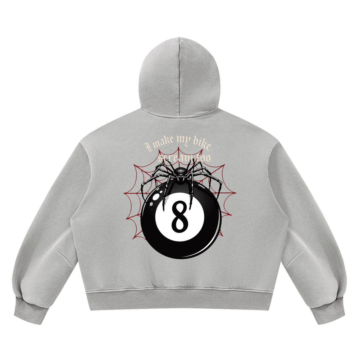 My bike screams too Fleece Hoodie