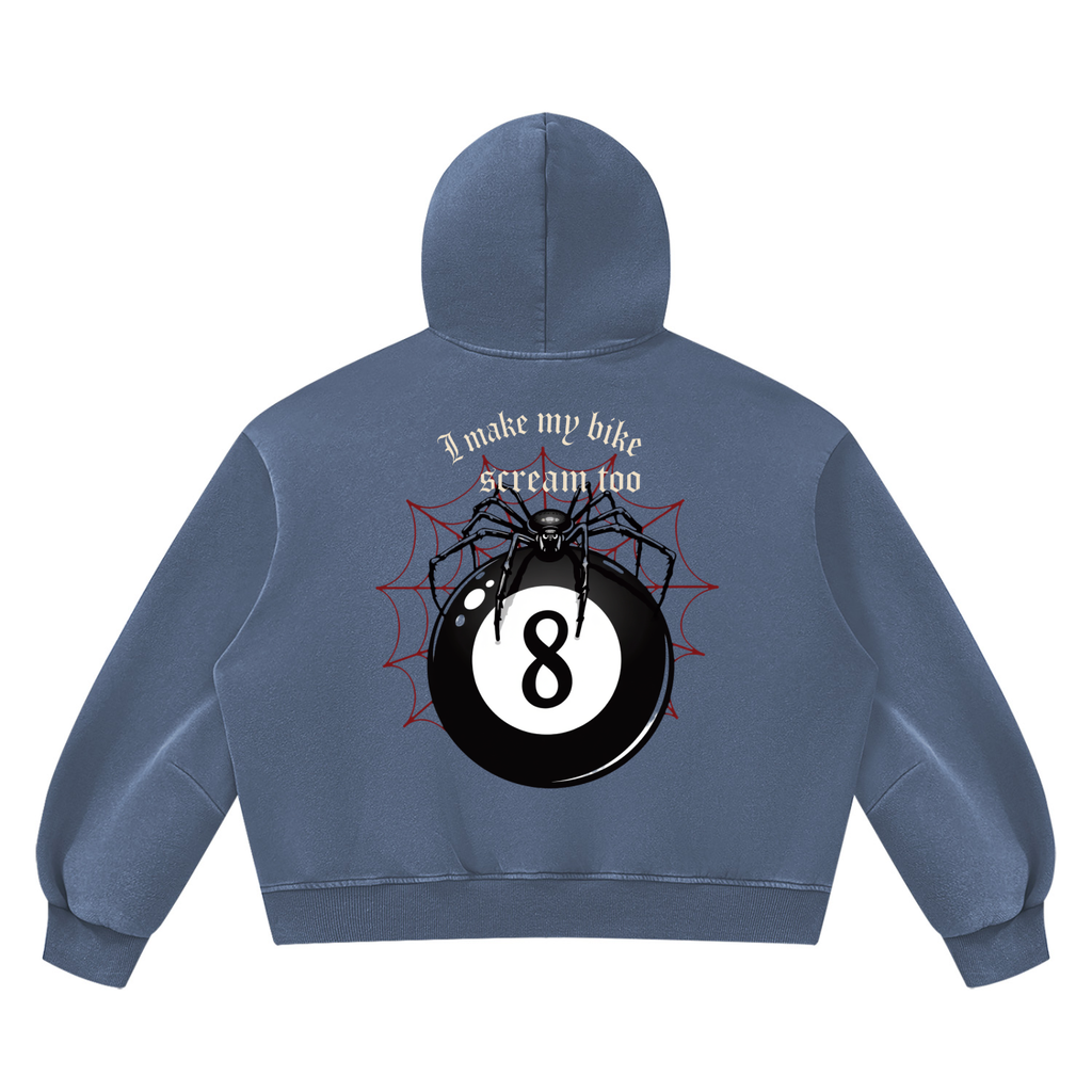 My bike screams too Fleece Hoodie