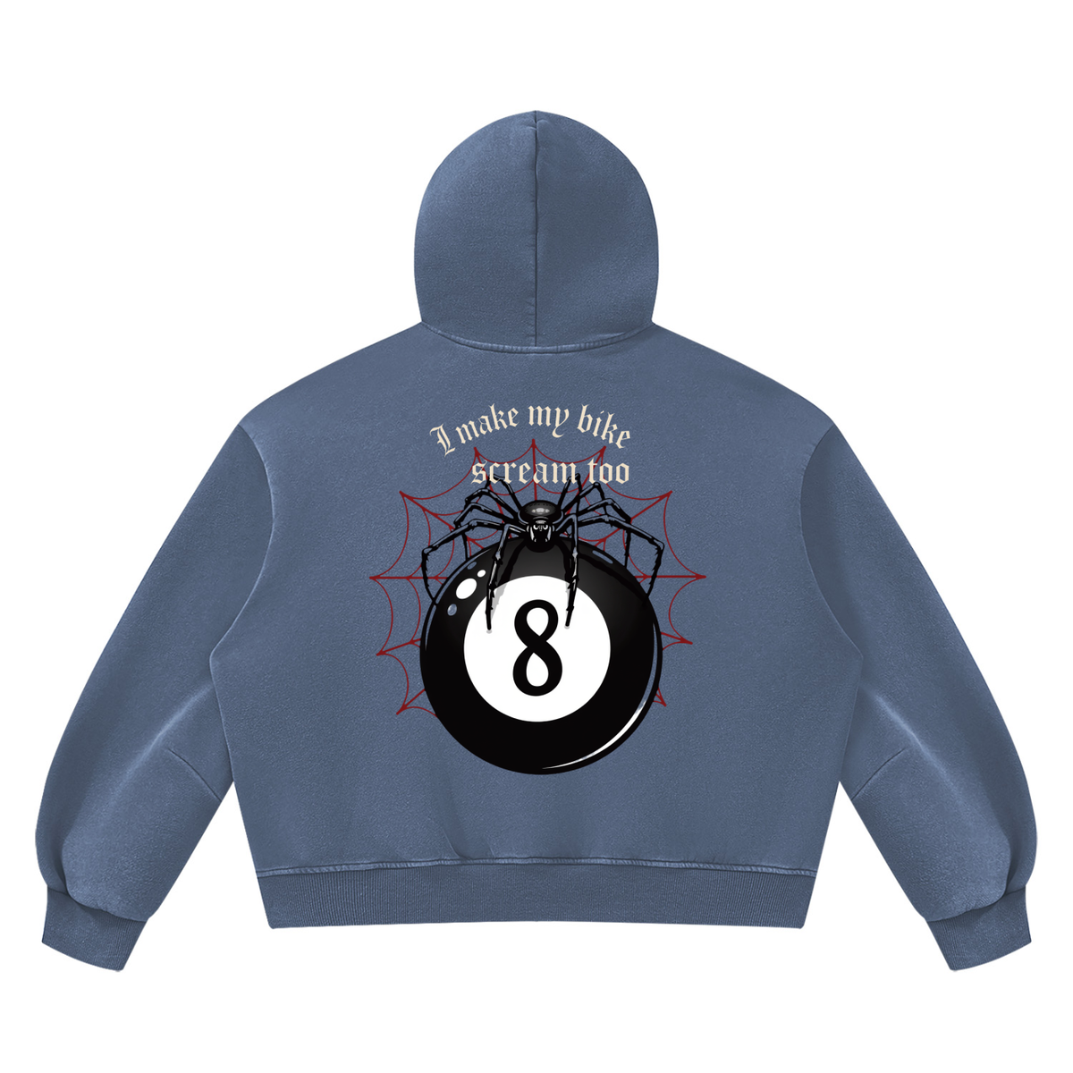 My bike screams too Fleece Hoodie