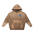 FLORIDA LIFE Vintage Washed Frayed Fleece Hoodie