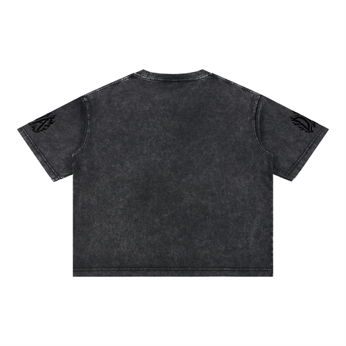 DIVA Mineral Wash Boxy Cotton T-Shirt