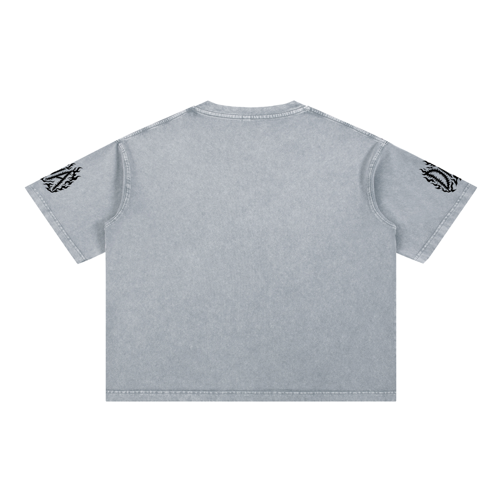 DIVA Mineral Wash Boxy Cotton T-Shirt