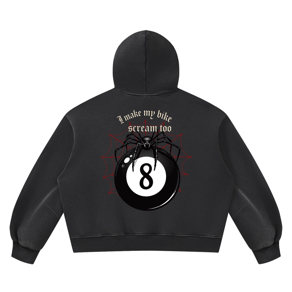 My bike screams too Fleece Hoodie