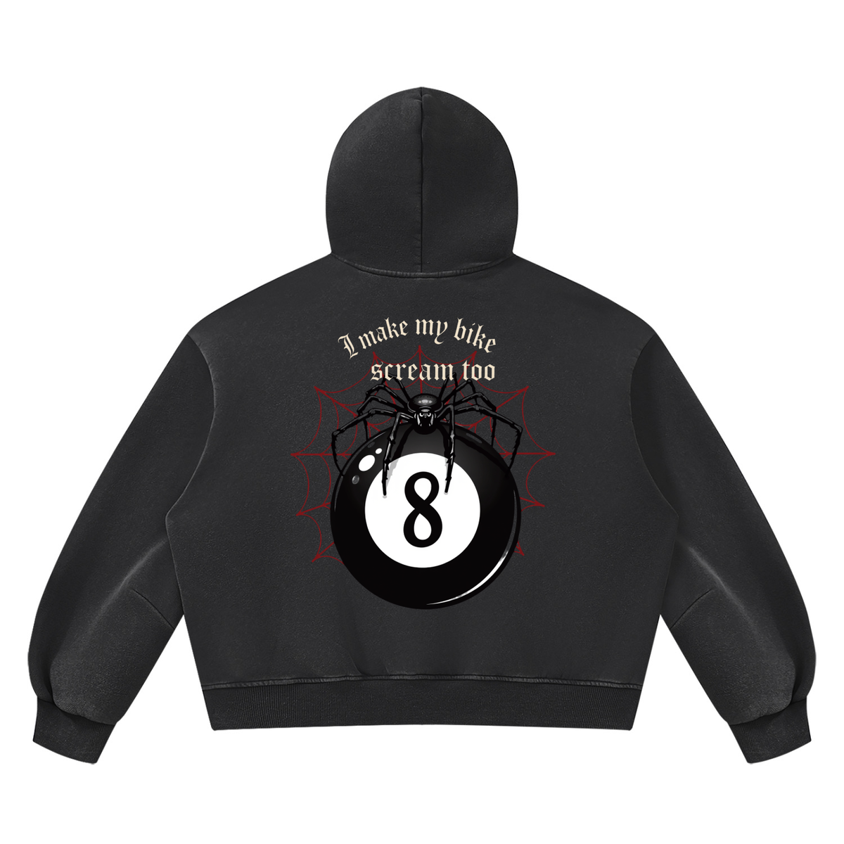 My bike screams too Fleece Hoodie