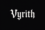 Vyrith gothic wordmark